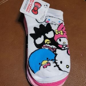 Hello Kitty and Friends Colorful Socks